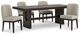 Signature Design by Ashley® Burkhaus 5-Piece Dark Brown Dining Set-1