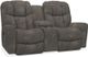 La-Z-Boy® Rori Smoke Reclining Loveseat with Console-0