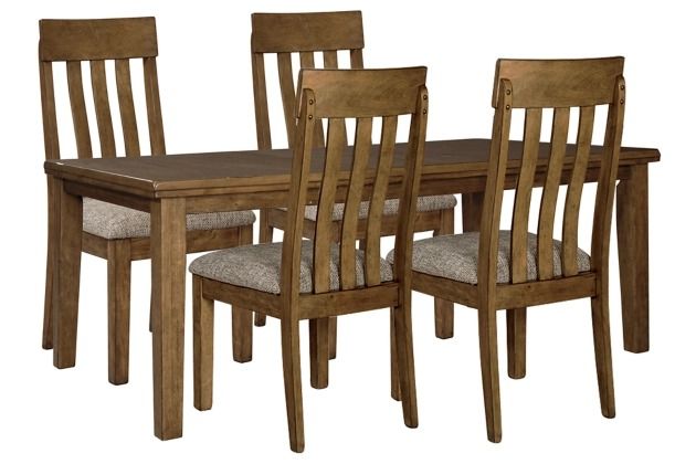 Benchcraft® Flaybern 5-Piece Brown Dining Set-0