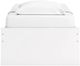 Signature Design by Ashley® Onita White Twin Platform Bed-3