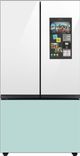 Samsung Bespoke 18" White Glass French Door Refrigerator Top Panel-5