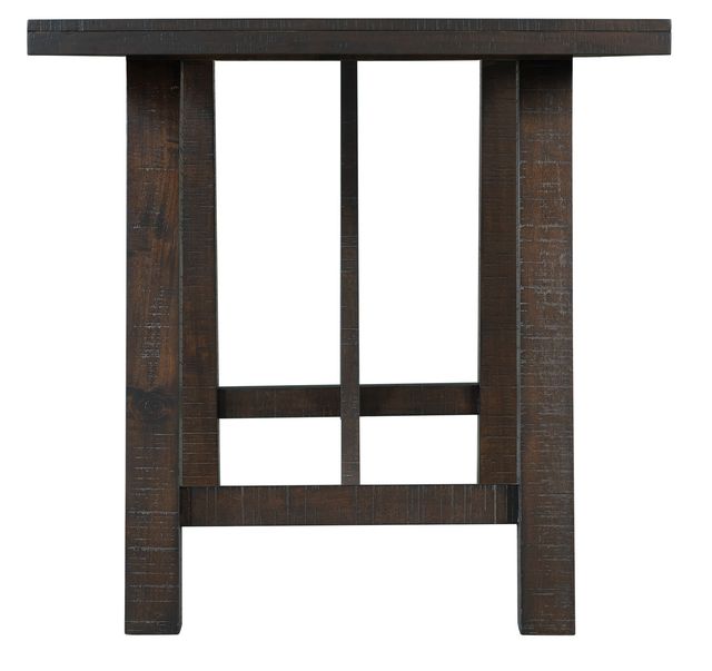 Elements International Cash Dark Gray Counter Height Dining Table-2