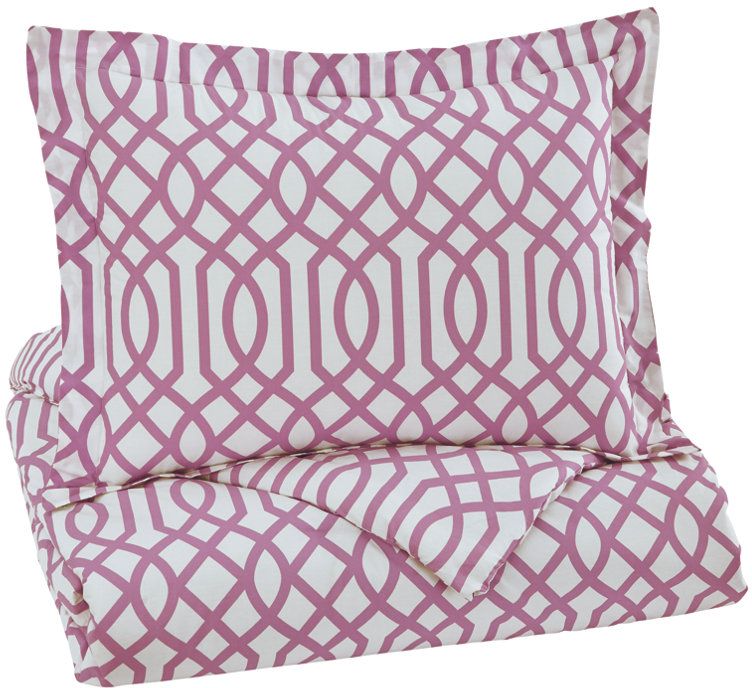 Signature Design by Ashley Loomis 2-Piece Lavender Twin Comforter Set