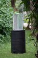 A & B Home Matte Black Outdoor Fountain-2