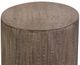 Porter International Designs Drum Gray Round End Table-3