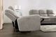 Furniture of America® Morcote Light Gray Power Reclining Loveseat-1
