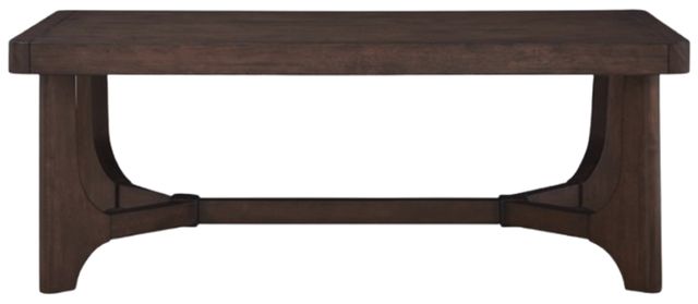 Signature Design by Ashley® Korestone Dark Brown Rectangular Cocktail Table-1