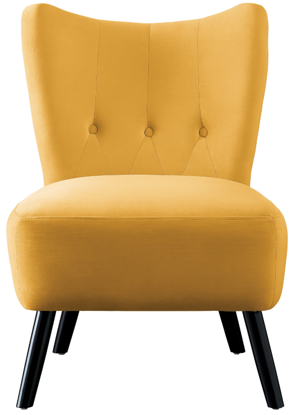 Mazin Furniture Imani Yellow Accent Chair-0