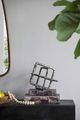 A & B Home Antique Gold Aluminum Square Links-4