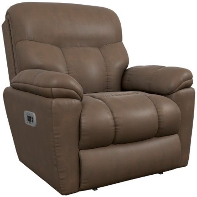 La-Z-Boy® Morrison Whiskey Power Rocking Recliner with Headrest and Lumbar-0