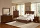 Vaughan-Bassett French Market French Cherry King Sleigh Bed With Low Profile Footboard-4