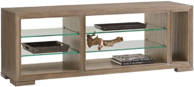 Lexington Home Shadow Play Spotlight Taupe/Gray Media Console-0