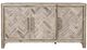 Jofran Inc. Gramercy Gray Wash 3-Door Accent Cabinet-2