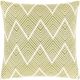 Surya Kanga Dark Green 22"x22" Toss Pillow with Down Insert-0