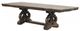 Furniture of America® Leovanni 7-Piece Dark Brown Dining Table Set-1