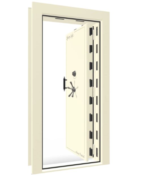 Liberty Safe Beast White Marble In-Swing Right Hinge Mechanical Vault Door-1