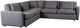 Porter International Designs Cullen 4-Piece Gray Left-Arm Facing Sectional-3