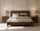 International Furniture Direct Sonora Brown Eastern King Panel Bed-1