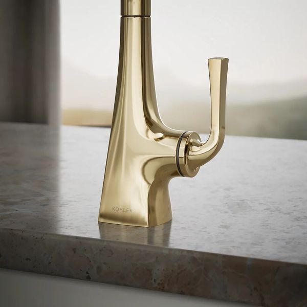 KOHLER® Graze® Vibrant French Gold Beverage Faucet-3