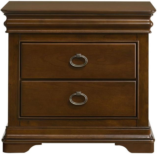 Coaster® Garland Brown Cherry Nightstand -1
