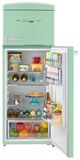 Unique® Appliances Classic Retro 22'' 7.5 Cu. Ft. Summer Mint Green Top Freezer Refrigerator-3