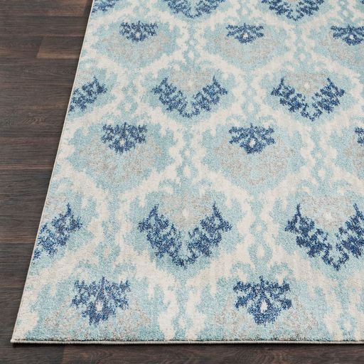 Surya Harput Dark Blue/Teal 3'x7' Runner-4