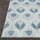 Surya Harput Dark Blue/Teal 3'x7' Runner-4