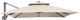 Furniture of America® Hero Beige Aluminum/Polyester Outdoor Patio Umbrella-1