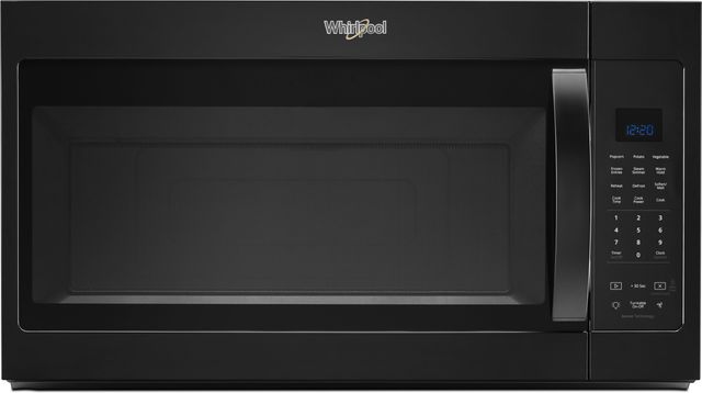 Whirlpool® 1.9 Cu. Ft. Black Over The Range Microwave-0