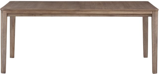 Bassett® Furniture Origins Dandridge Carbon 72" Table with Butterfly Leaf -4