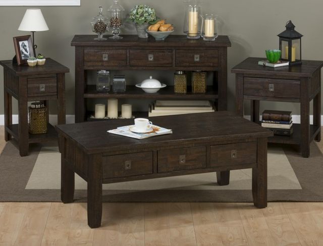 Jofran Inc. Kona Grove Brown Console Table-1