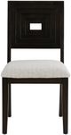 Powell® Ingram Black Upholstered Dining Side Chair-4