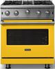 Viking® 5 Series 30" Daffodil Liquid Propane Pro Style Gas Range-3