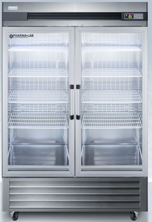 Accucold® Pharma-Lab Performance Series 49.0 Cu. Ft. Stainless Steel Frame Upright Pharmacy Refrigerator-0