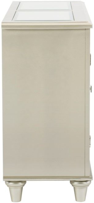 Mazin Furniture Juliette Champagne Server-2