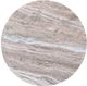 Jofran Inc. Wynn Beige Marble Round Cocktail Table with Gunmetal Base-3