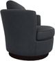 Best® Home Furnishings Customizable Tina Leather Swivel Chair with Espresso Base-2