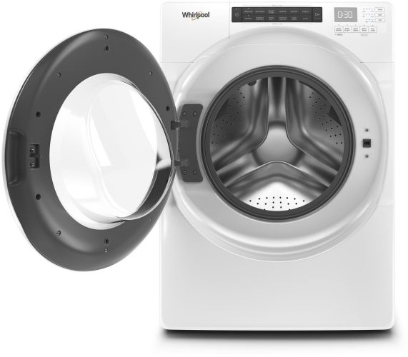 Whirlpool® 5.0 Cu. Ft. White Front Load Washer-1