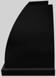 Vent-A-Hood® Designer Series 42" Black Wall Mounted Range Hood--3