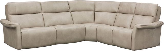 Elran Finn Beige Power Reclining Sectional-0