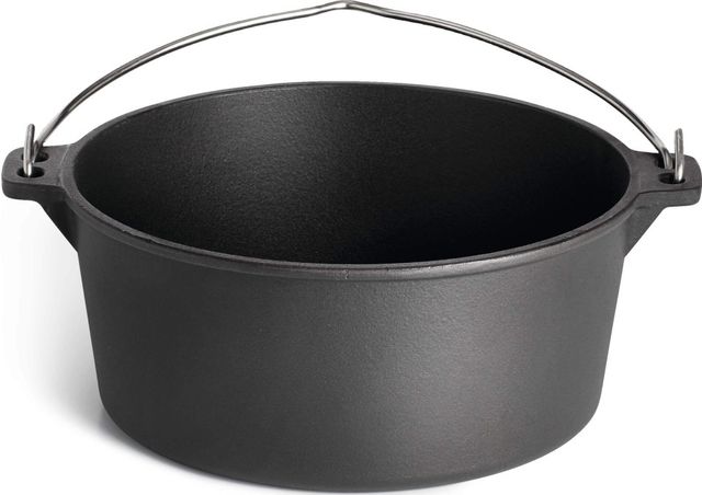 Napoleon 4.5 Qt Black Cast Iron Dutch Oven-1
