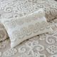 Olliix by Harbor House Taupe Full/Queen Suzanna Cotton Duvet Mini Set-4