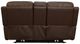 Flexsteel® Henry Burnt Umber Power Reclining Loveseat with Console and Power Headrests-4