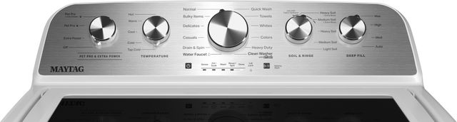 Maytag® White Top Load Washer & Electric Dryer Laundry Pair-4