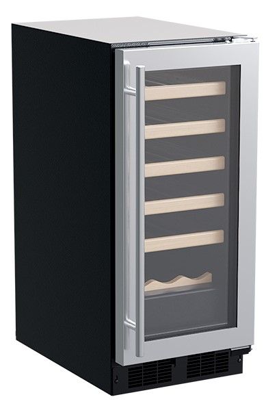 Marvel 2.7 Cu. Ft. Stainless Steel Wine Cooler