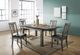 Elements International Nathan Gray Oak Upholstered Side Chair-1