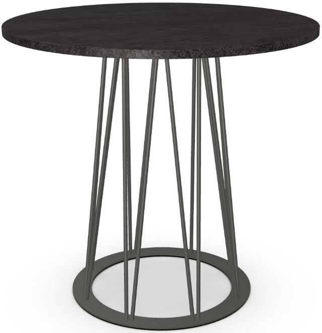 Amisco Customizable Calypso Thermo Fused Laminate Counter Height Table with 39" Tabletop-0