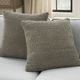 Nourison Home™ Lifestyle 2-Piece Gray Throw Pillow Set-1