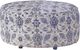 Fusion Furniture Wowza Limbu Indigo Cocktail Ottoman-0