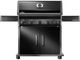 Napoleon Rogue® 625 66" 5-Burner Black Freestanding Liquid Propane Grill-0